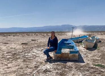 Lago de Cuitzeo, un cementerio de lanchas