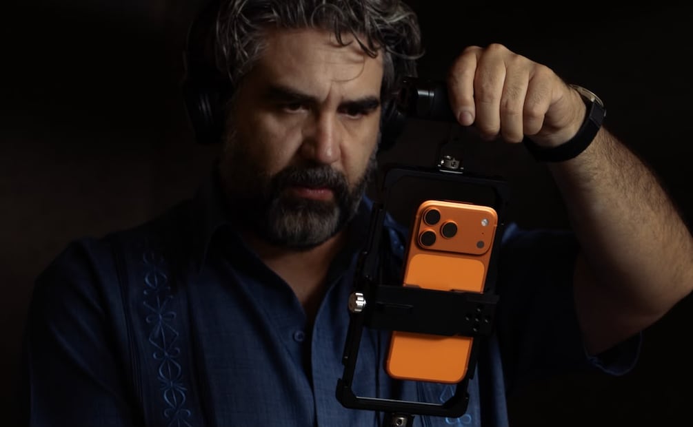 Para la filmación se ocuparon funciones especiales del iPhone como el modo cine. Foto: Cortesía Apple