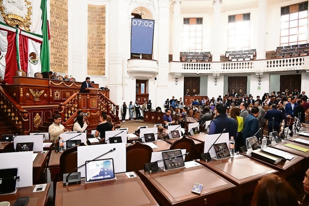 El costo por cada uno de los 66 legisladores en el Congreso de la Ciudad de México es de 28.5 millones de pesos. Foto: Especial