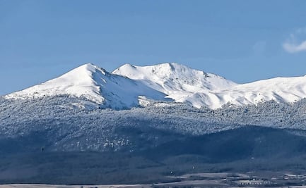 En plena primavera paisajes se tiñen de blanco