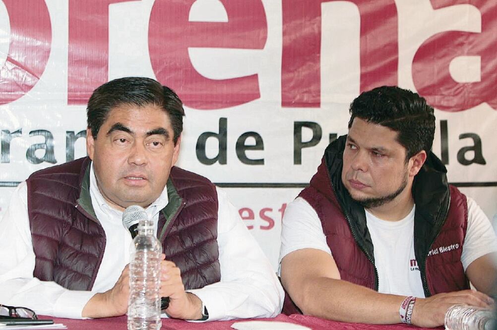 El candidato de Juntos Haremos Historia, Miguel Barbosa, dijo que los hechos violentos del 1 de julio también son causales para anular los comicios. (ESPECIAL)