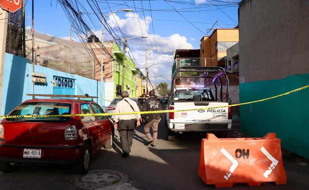 Hombre asesinado en alcaldía Azcapotzalco (22/09/2025). Foto: Especial