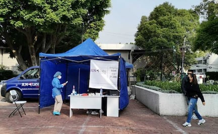 Instalan módulo de pruebas Covid-19 en Benito Juárez 