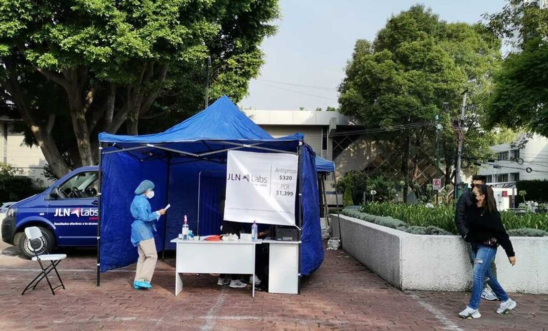 La alcaldía indicó que el objetivo es solidarizarse con aquellos que requieran una prueba y con ello reducir la cadena de contagios. Foto: Especial