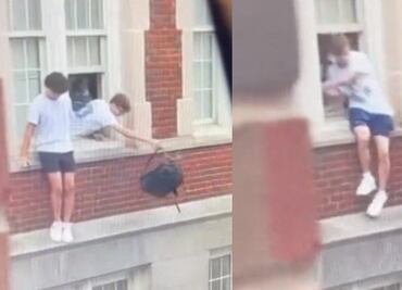 VIDEO: Trágico inicio de ciclo escolar; alumnos saltan desde ventana por tiroteo en Carolina del Norte