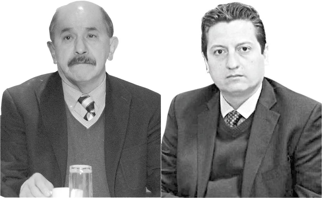 De izquierda a derecha: Armando Quintero, alcalde de Iztacalco, y Néstor Núñez, alcalde de Cuauhtémoc. Foto: