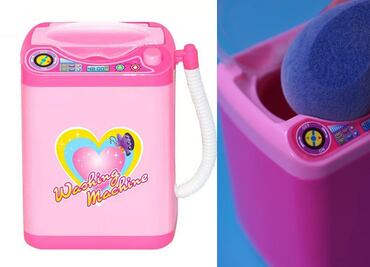 ¿Una minilavadora para limpiar tus beauty blenders?