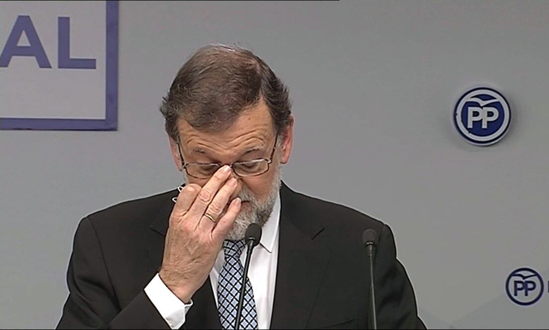 El ex presidente del Gobierno español, Mariano Rajoy. Foto: EFE