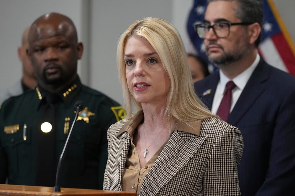 La fiscal general de Estados Unidos, Pamela Bondi. Foto: AP