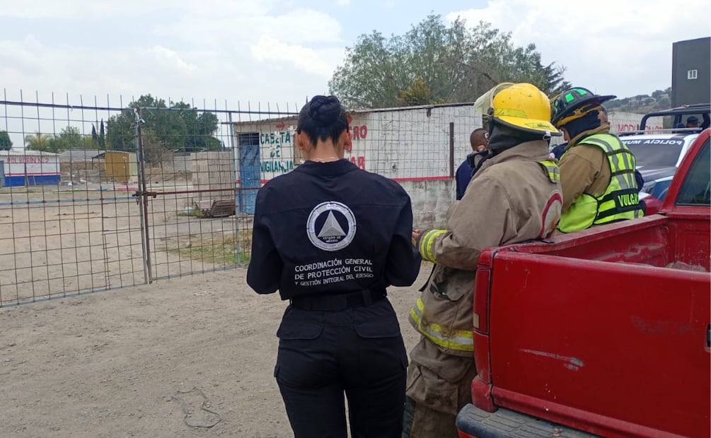 La deflagración es menor que una explosión, sin embargo, acudieron los bomberos municipales. | Foto: Especial.