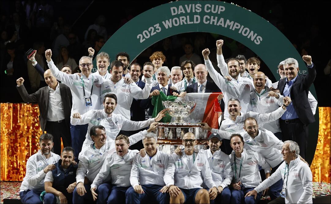 Italia ganó por segunda vez en su historia la Copa Davis / Foto: EFE
