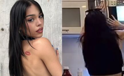 Danna Paola estuvo a punto de sufrir un accidente por aparentemente no saber utilizar el microondas