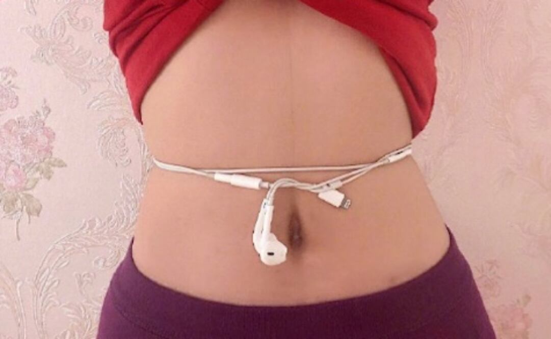 Earphones Waist Challenge el nuevo reto viral. Fotos: Cortesía