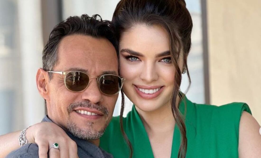Marc Anthony y Nadia Ferreira presumen su amor en redes sociales.