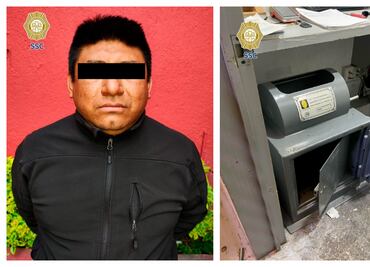 Vigilante roba 330 mil pesos de agencia automotriz; es sorprendido y detenido en alcaldía Miguel Hidalgo