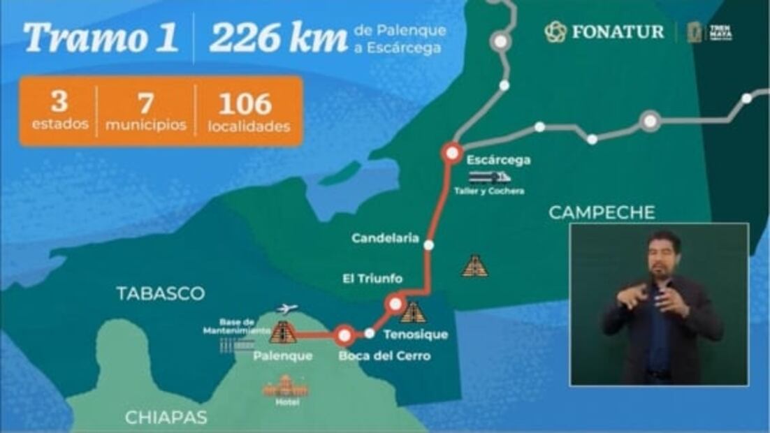 Tren Maya ¿Qué atractivos naturales podrán observar los pasajeros en el tramo 1?