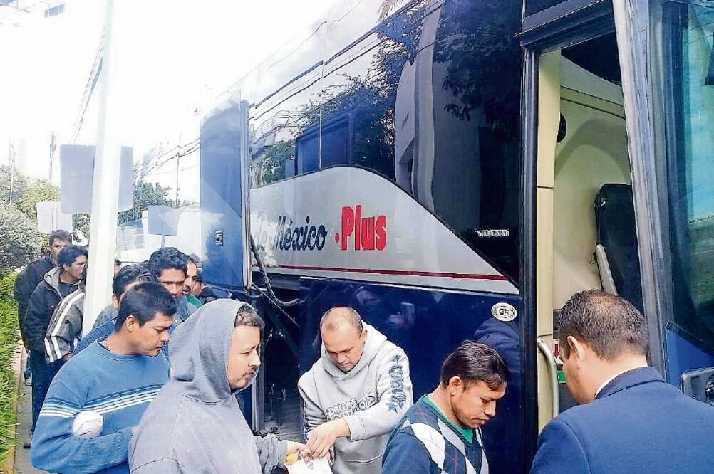 Re sguardo. Los extranjeros son oriundos de Guatemala, El Salvador, Venezuela y Honduras, reportó el INM. Foto: ESPECIAL