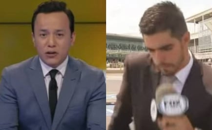 Video. Atropellan a reportero de tv en vivo