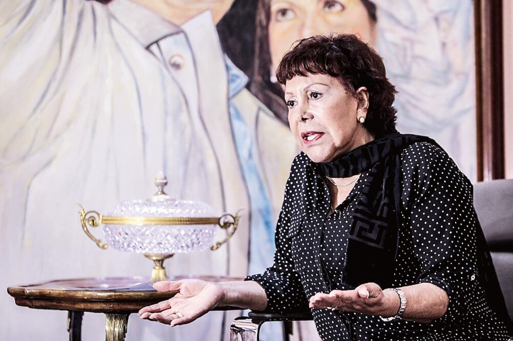 La líder de los comerciantes aseguró que está en la mejor disposición de aconsejar a Mariana Moguel si ella se lo pide (RAMON ROMERO. EL UNIVERSAL)