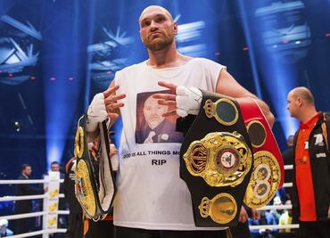 Fury se queda sin título de la FIB por negarse a pelear