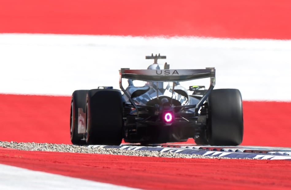 Sergio "Checo" Pérez con Cadillac, durante el Gran Premio de Austria - Foto: EFE