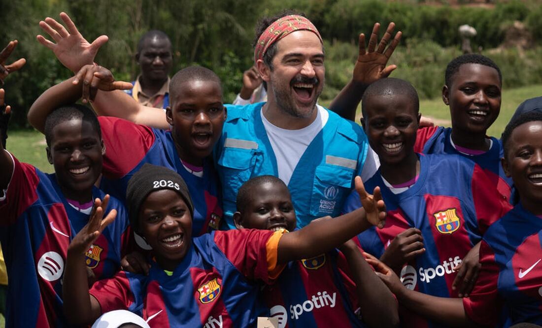 Alfonso Herrera es embajador de Buena Voluntad de la ACNUR. Foto: UNHCR