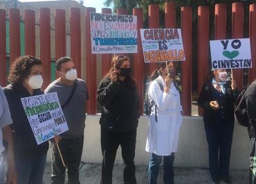 Investigadores del Cinvestav se manifiestan contra extinción de fideicomisos