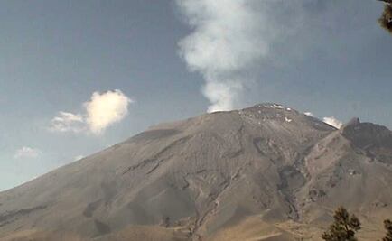 Volcán Popocatépetl registra 91 exhalaciones 