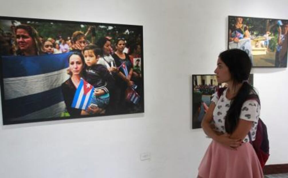 La mujer que retrató los últimos momentos de Fidel Castro