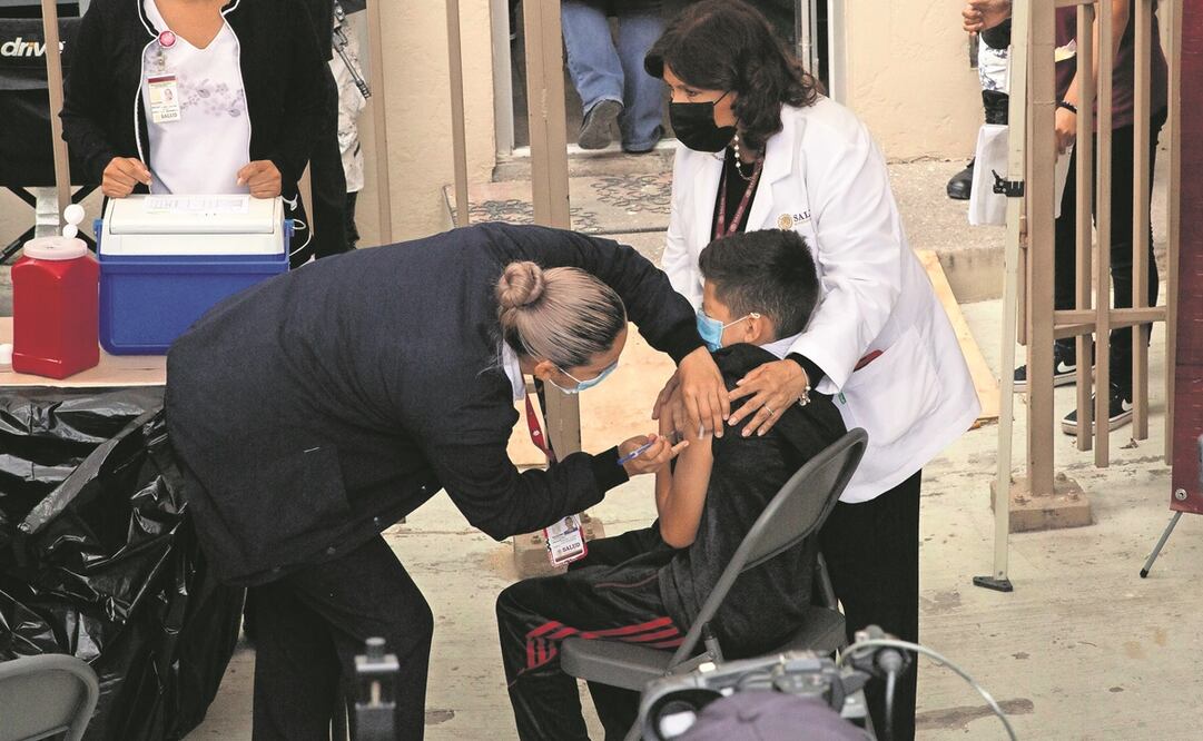 En Baja California poco más de 3 mil niños se han contagiado de Covid-19, de los cuales 350 padecían alguna otra enfermedad. Foto: Aime Melo. EL UNIVERSAL