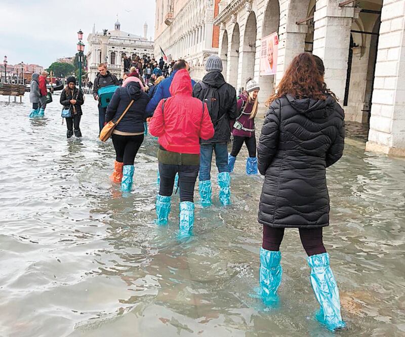 Integrantes de la familia Santiago resaltaron la respuesta de las autoridades locales ante la inundación. Dijeron que en horas las áreas turísticas volvieron a funcionar con normalidad. Foto: CORTESÍA