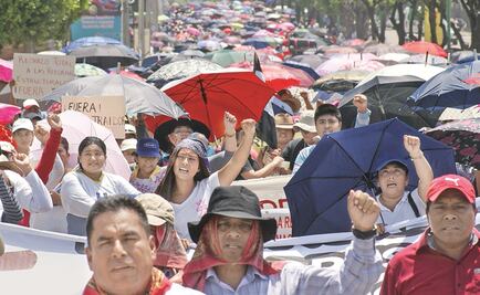 Maestros de la CNTE bloquean de manera intermitente accesos en Chiapas
