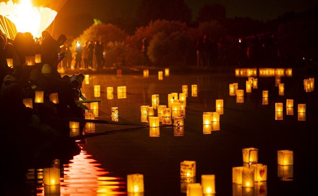 Habrá un taller para que elabores tu propia linterna flotante. Foto: Facebook Noche de los Deseos