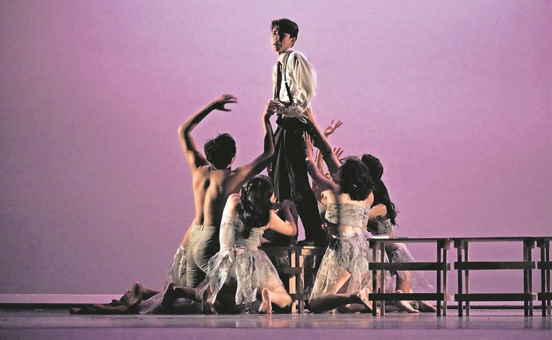 Escena de la adaptación de “El rinoceronte”, de Ionesco.. Foto: Adriana Villegas/ EL UNIVERSAL.