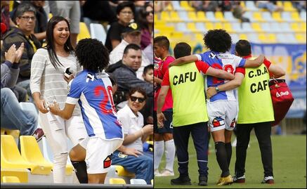 Futbolista anota, pide matrimonio y se lesiona