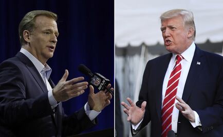 Donald Trump está doblando a la NFL