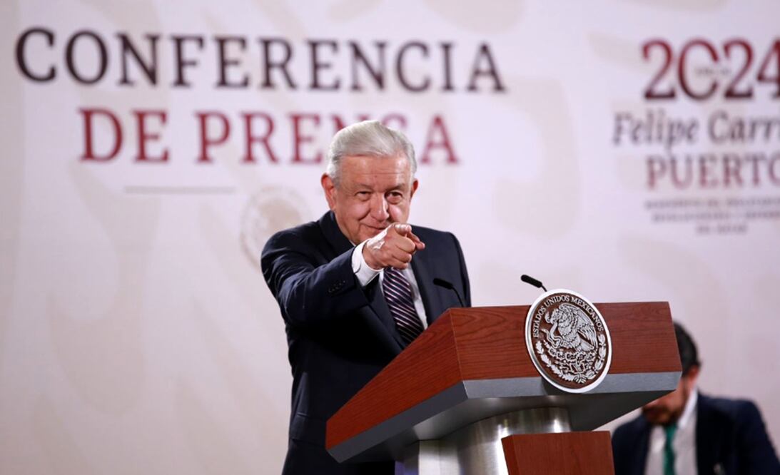 AMLO. Foto: Edgar Silva Fuentes/EL UNIVERSAL