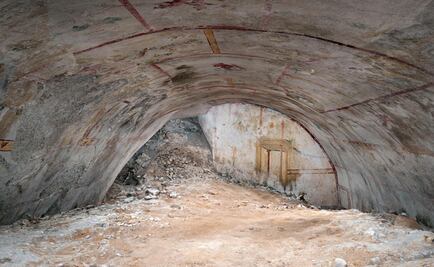 Descubren la "Sala de la Esfinge" de Nerón