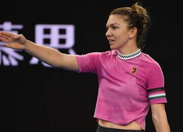 Simona Halep, la tenista que es fan del futbol