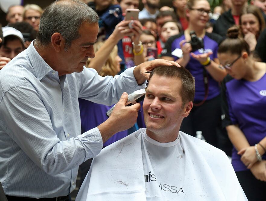 AP. Tom Brady durante un evento del