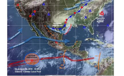 Pronostica Conagua lluvias en mayor parte del país