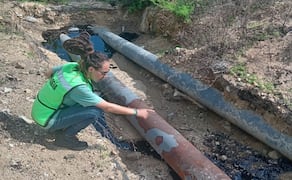 Reportan nuevas fugas de combustóleo en Salina Cruz. Foto: Especial
