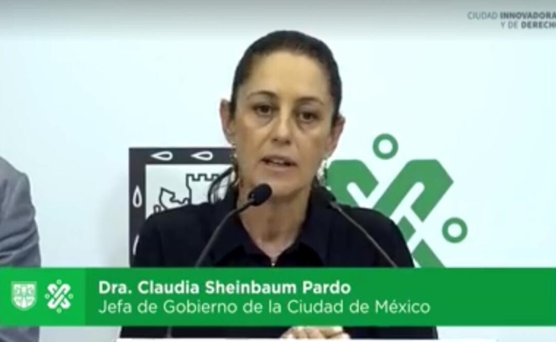 Foto: tomada video Facebook @ClaudiaSheinbaumPardo