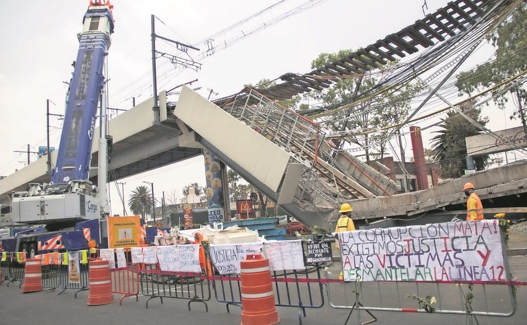 Grupo Carso informó que su subsidiaria CICSA celebró un convenio y acuerdo reparatorio con el gobierno local y el STC para realizar trabajos de rehabilitación del tramo colapsado del Metro.  Foto: Archivo. El Universal