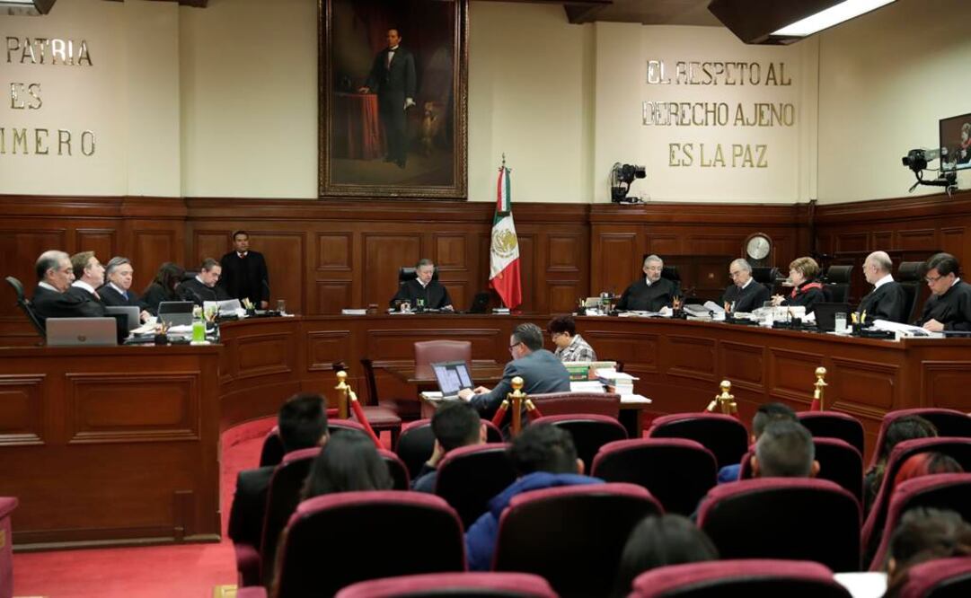 Los ministros de la Corte