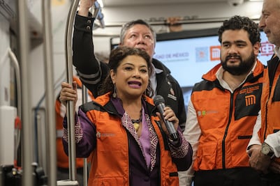 No cerraremos estaciones de la Línea 3 del Metro este año: Clara Brugada; "que quede bien claro", enfatiza