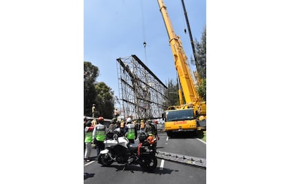 Se libera lateral de Viaducto tras retirar espectacular