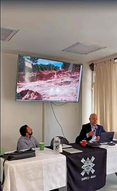 Un video mostró la destrucción de un altar en Calakmul. Foto: Santiago Cadena / EL UNIVERSAL