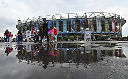 Preocupante falta de seguridad en el Estadio Azteca