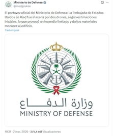 VIDEO. Atacan con drones embajada de EU en Arabia Saudita; reportan daños menores